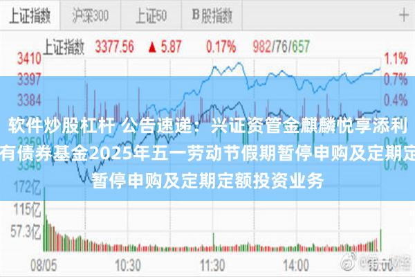 软件炒股杠杆 公告速递：兴证资管金麒麟悦享添利30天滚动持有债券基金2025年五一劳动节假期暂停申购及定期定额投资业务